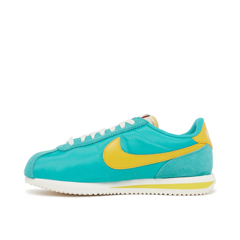 NIKE Wmns Cortez Nylon “Bleached Aqua” dusty cactus/lightening-sail-team orange