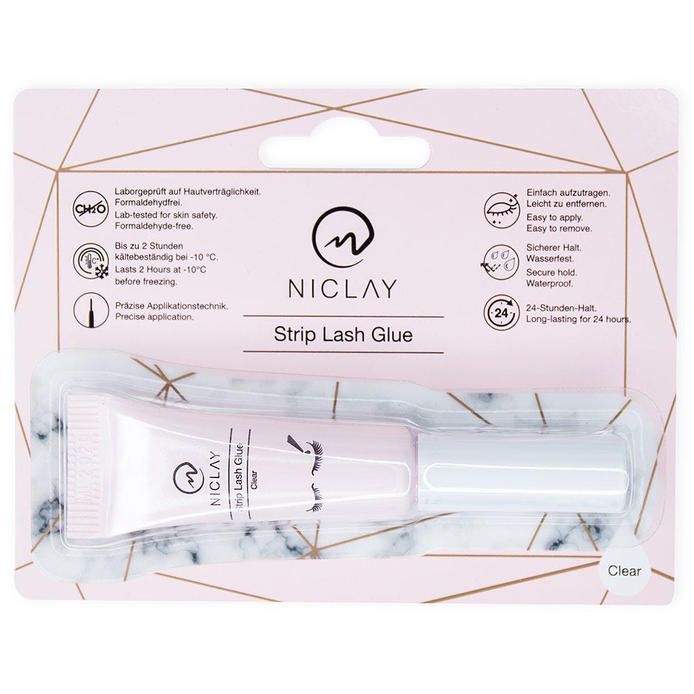 NICLAY Wimpernkranz Kleber Transparent 4 ml