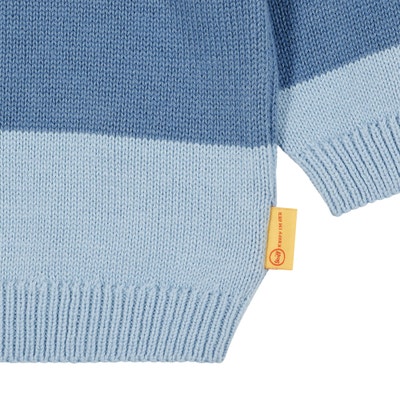 Pullover, mittelblau für Jungs