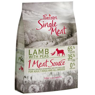 Purizon Single Meat Adult Lamm mit Erbsen - getreidefrei