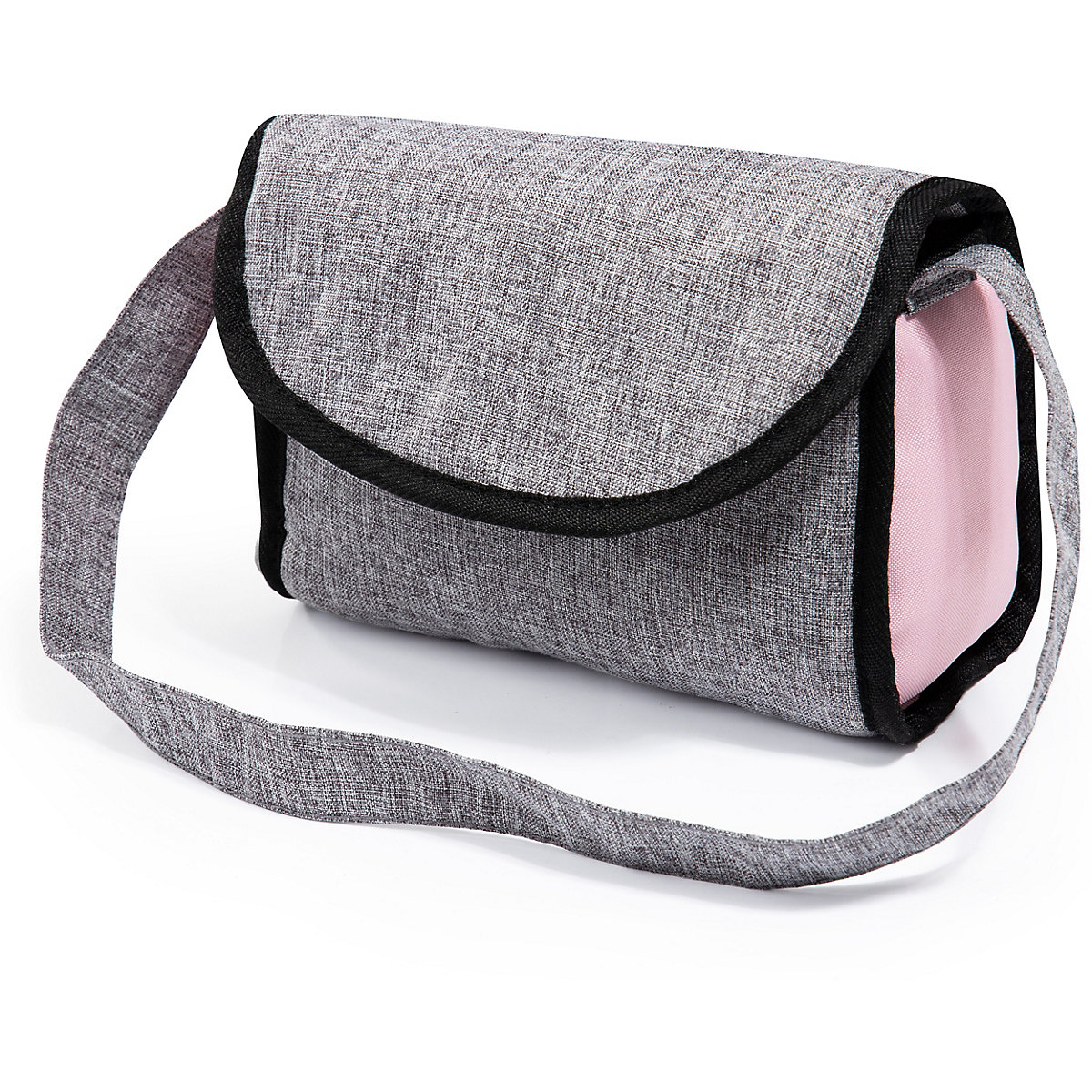 Puppenwagen Style, grau/rosa