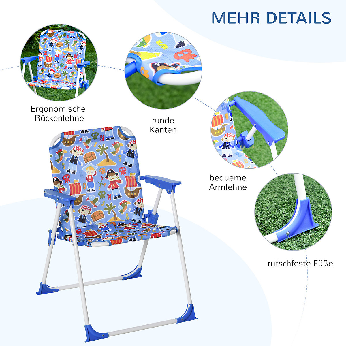 Kinder Gartenset mit Sonnenschirm