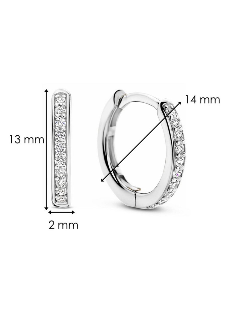 TI SENTO - Milano Silver Earrings 7812ZI