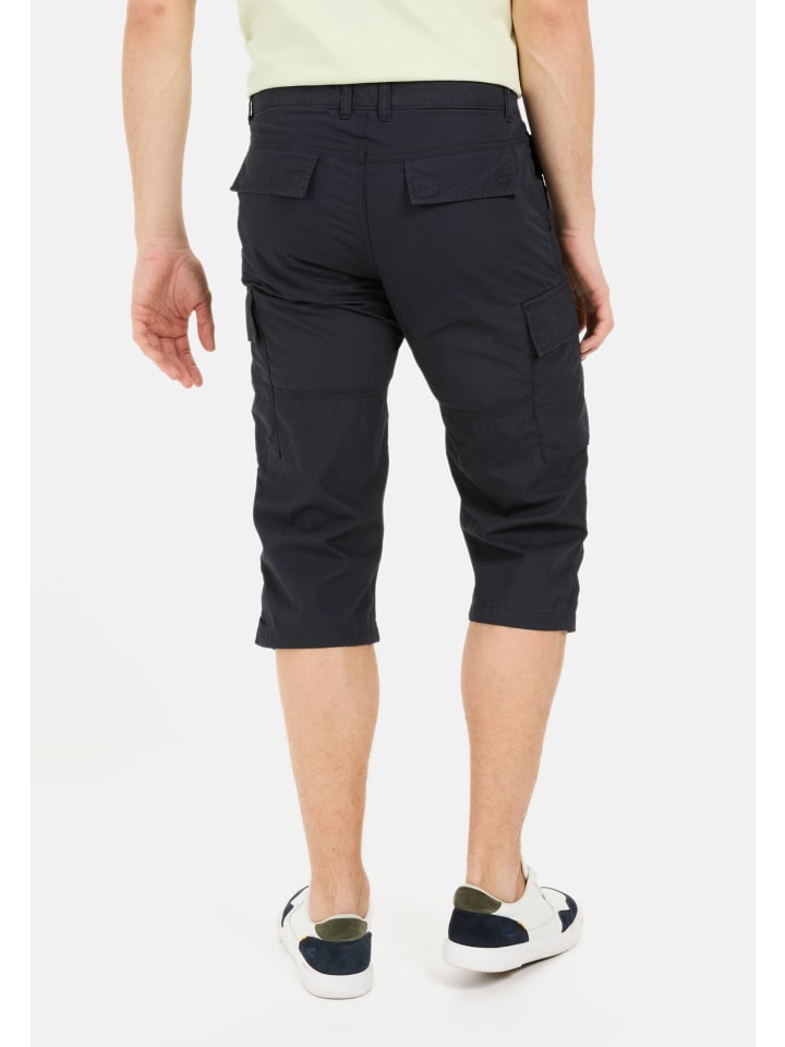 Camel Active 3/4 Cargo Shorts Regular Fit in Dunkelblau günstig kaufen