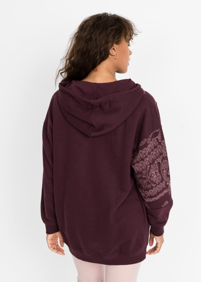 Kapuzensweatshirt mit Druck