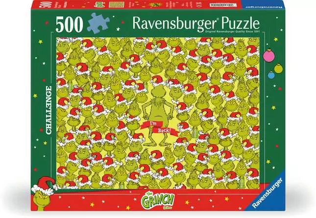 Puzzle 500 Teile - Merry Grinchmas Challenge