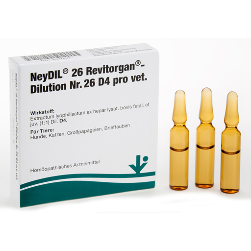 NEYDIL Nr.26 Revitorgan Dil.D 4 pro Ampullen vet.  5X2 ml  Ampullen
