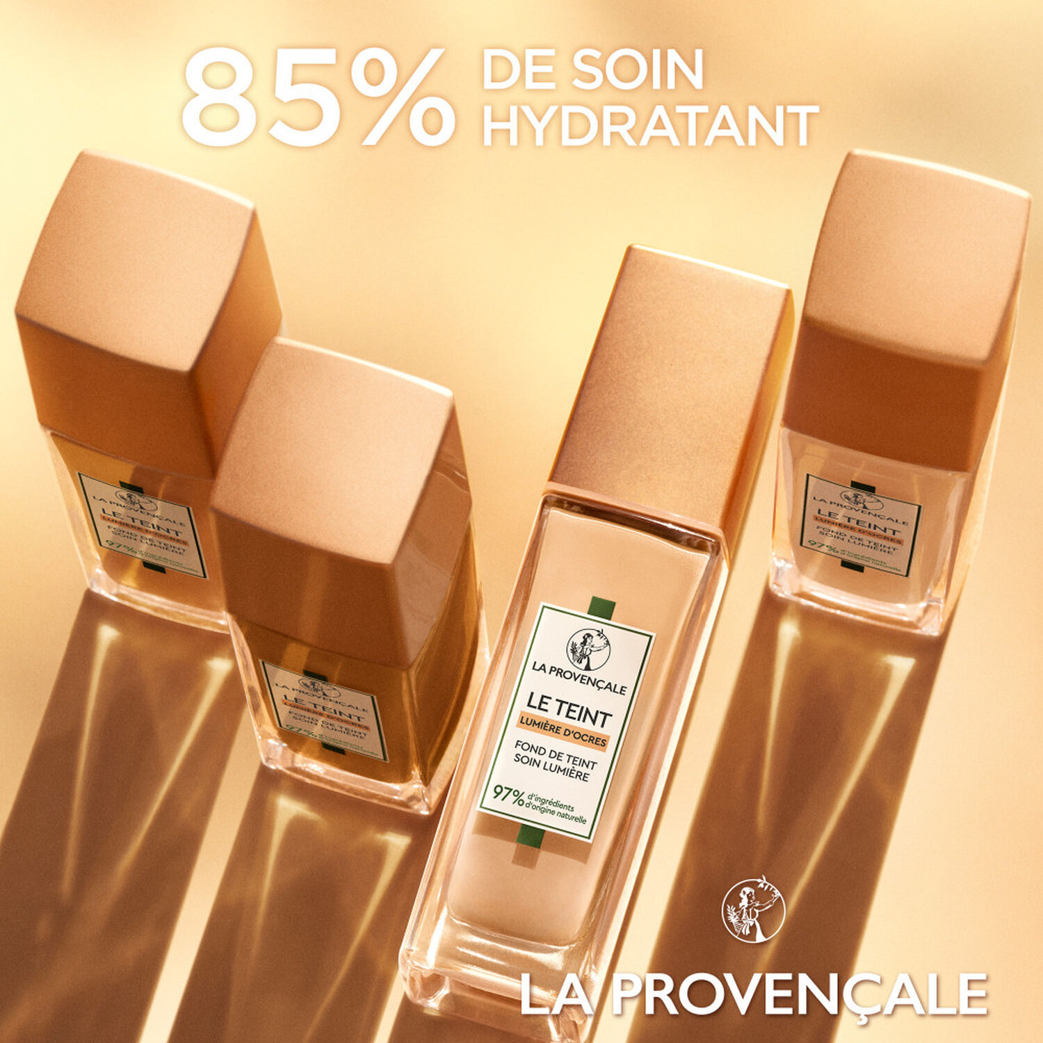 La Provençale Bio Le Teint Lumière d'Ocres Fond de Teint Naturel