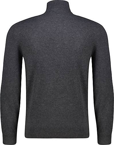 GANT Herren Strickjacke mit Lammwolle EXTRAFINE LAMBSWOOL ZIP CARDIGAN