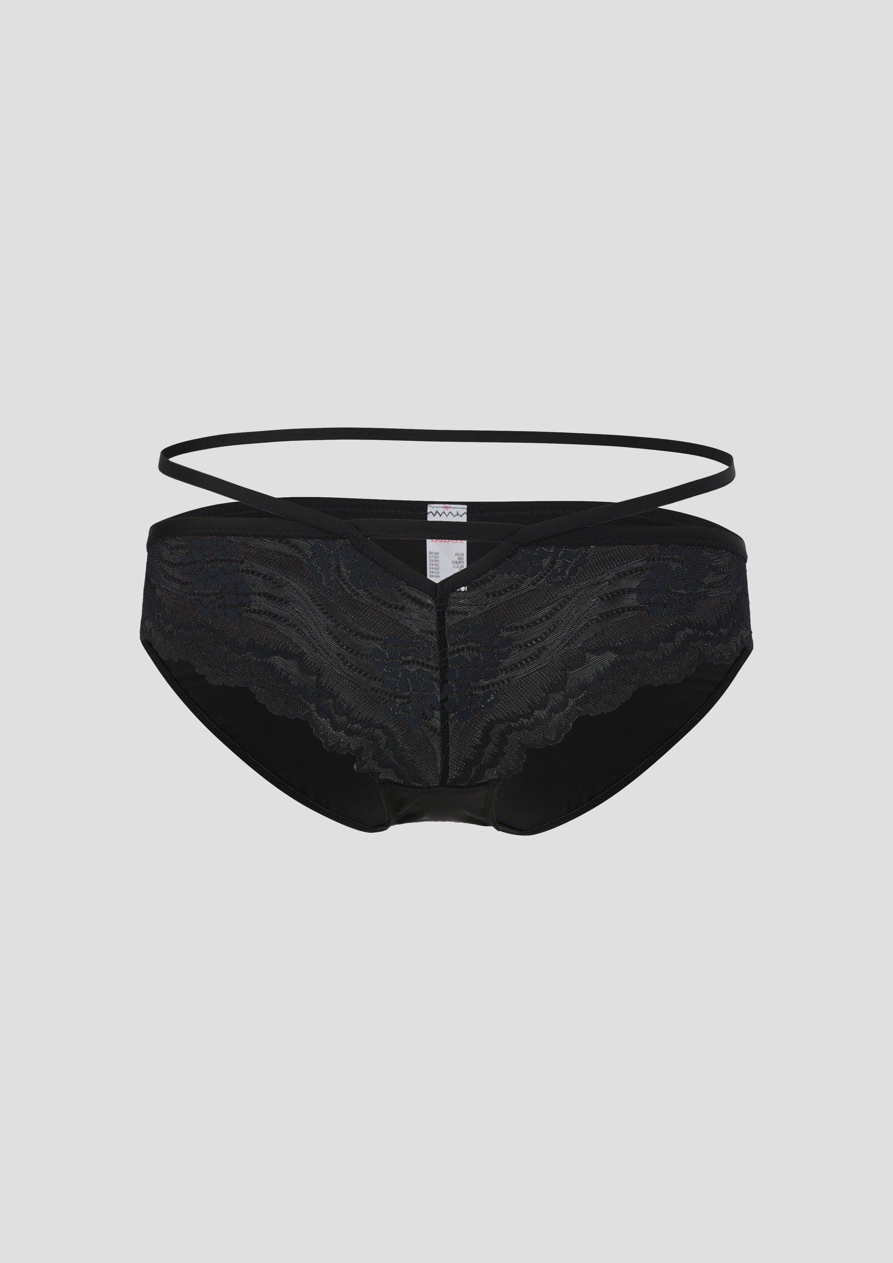 Panty mit Spitze  6009278-4215