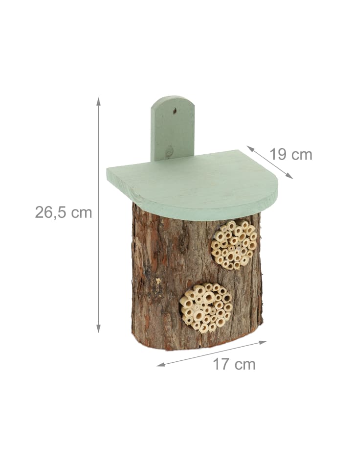 relaxdays Insektenhotel in Natur/ Grün günstig kaufen onesize