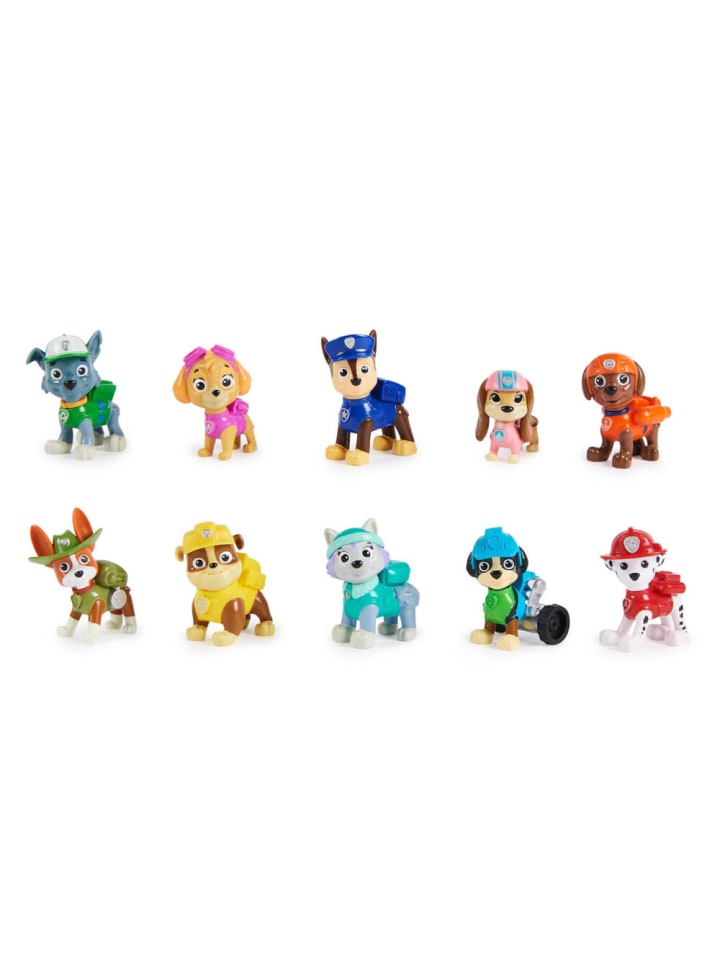 Paw Patrol Spielfiguren Action Pack Pups Set mit 10 Hundefiguren, ab 3 Jahre günstig kaufen onesize