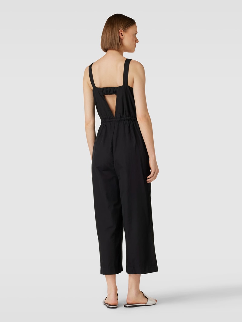 Jumpsuit mit Taillenbund Modell 'Jeanet' in schwarz