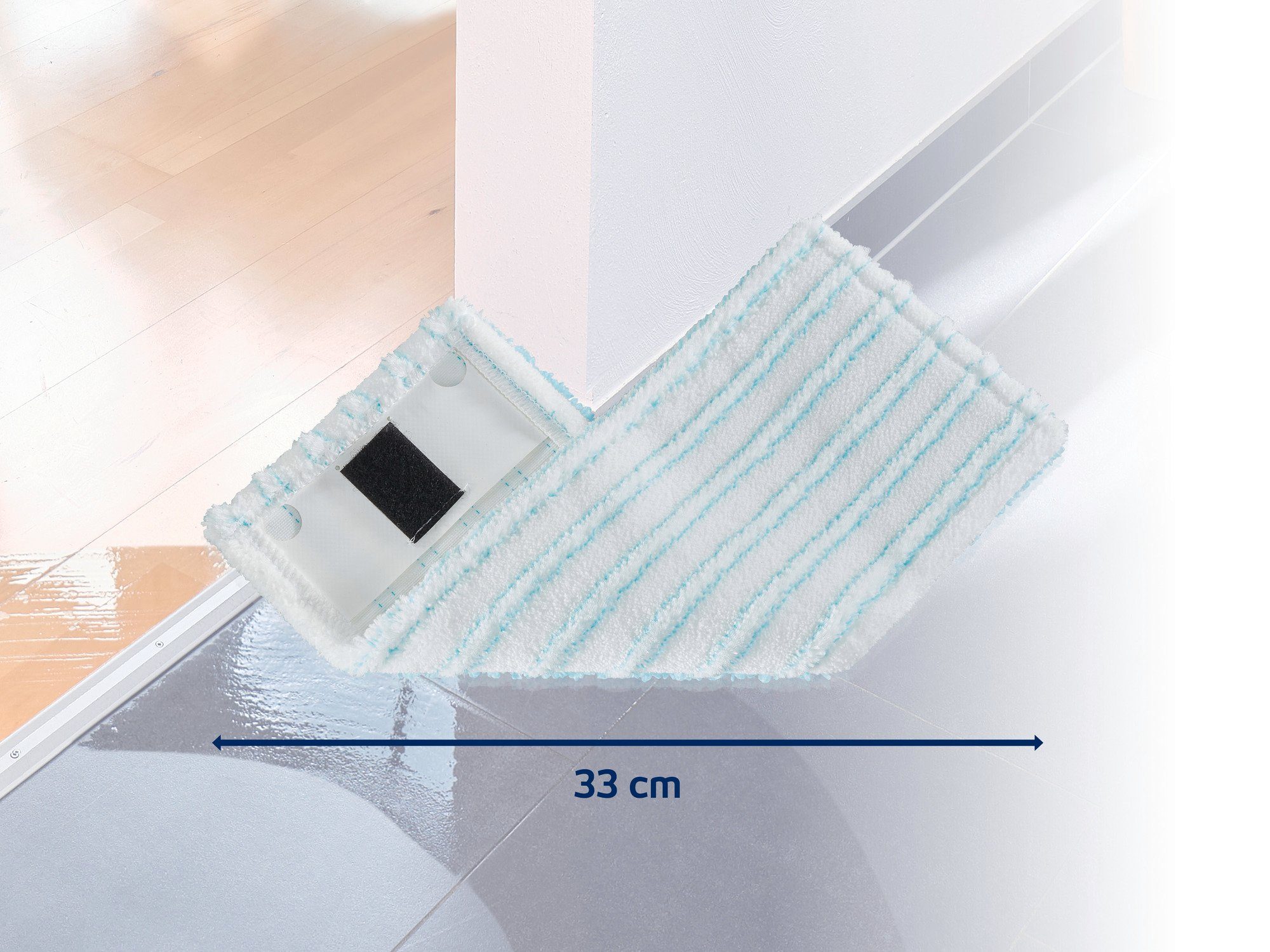 Leifheit 2er Set Wischbezug CLEAN TWIST M Ergo micro duo Wischbezug