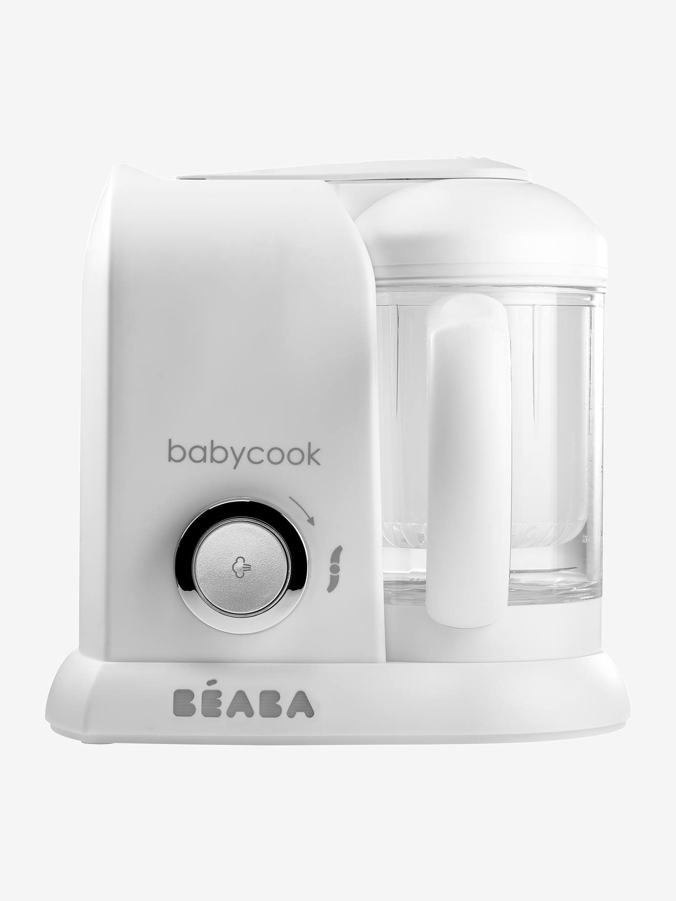 Robot 4 en 1 BEABA Babycook solo gris/blanc