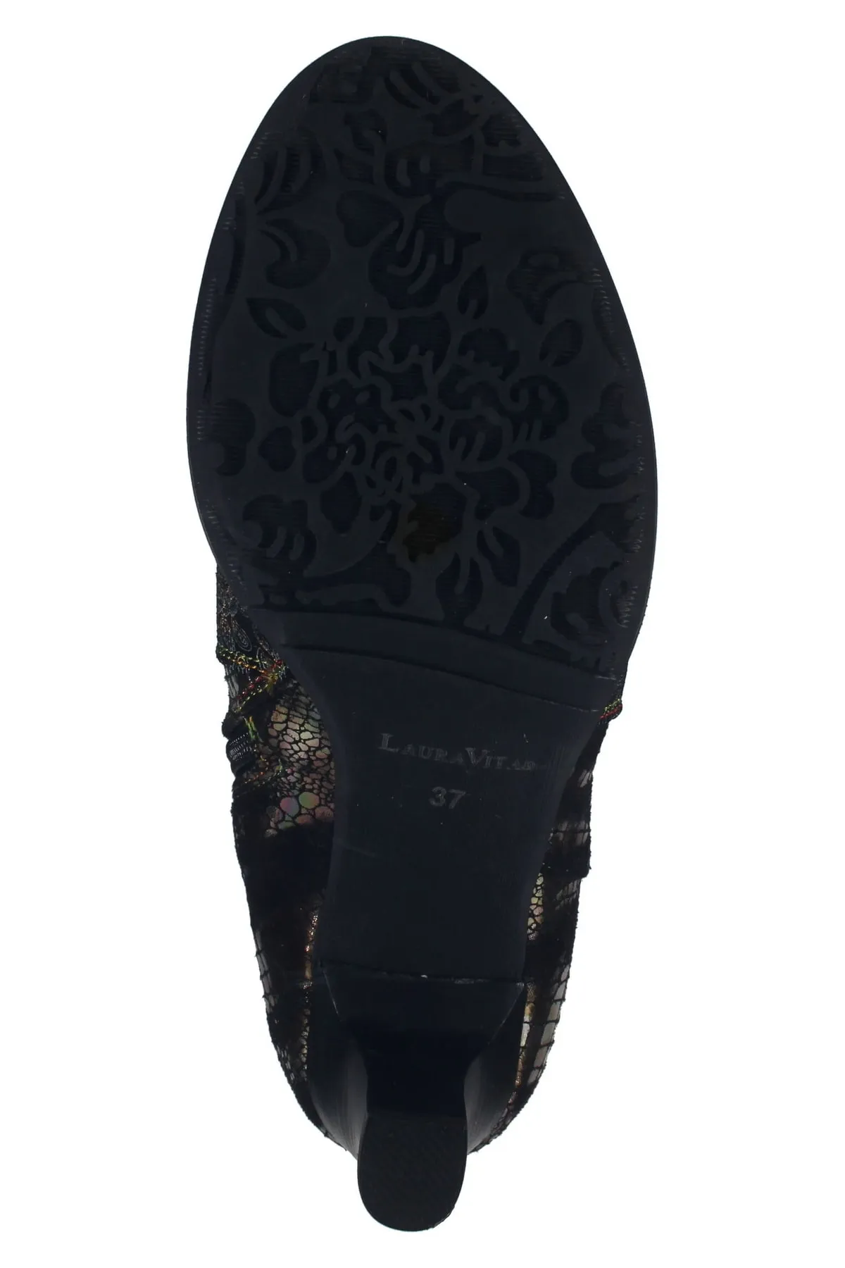 LAURA VITA  Stiefelette - Schwarz - Pfennigabsatz/Stiletto