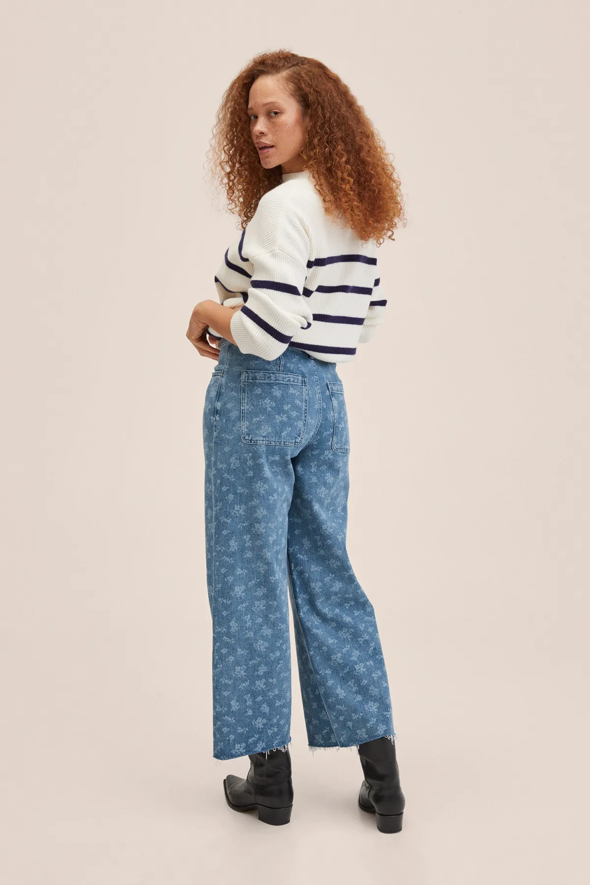 MANGO  Jeans - Blau - Wide Leg