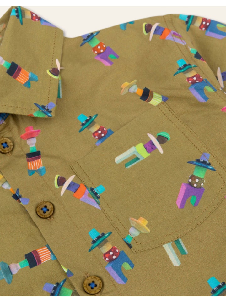 Oilily Bluse Bertus in Grün günstig kaufen