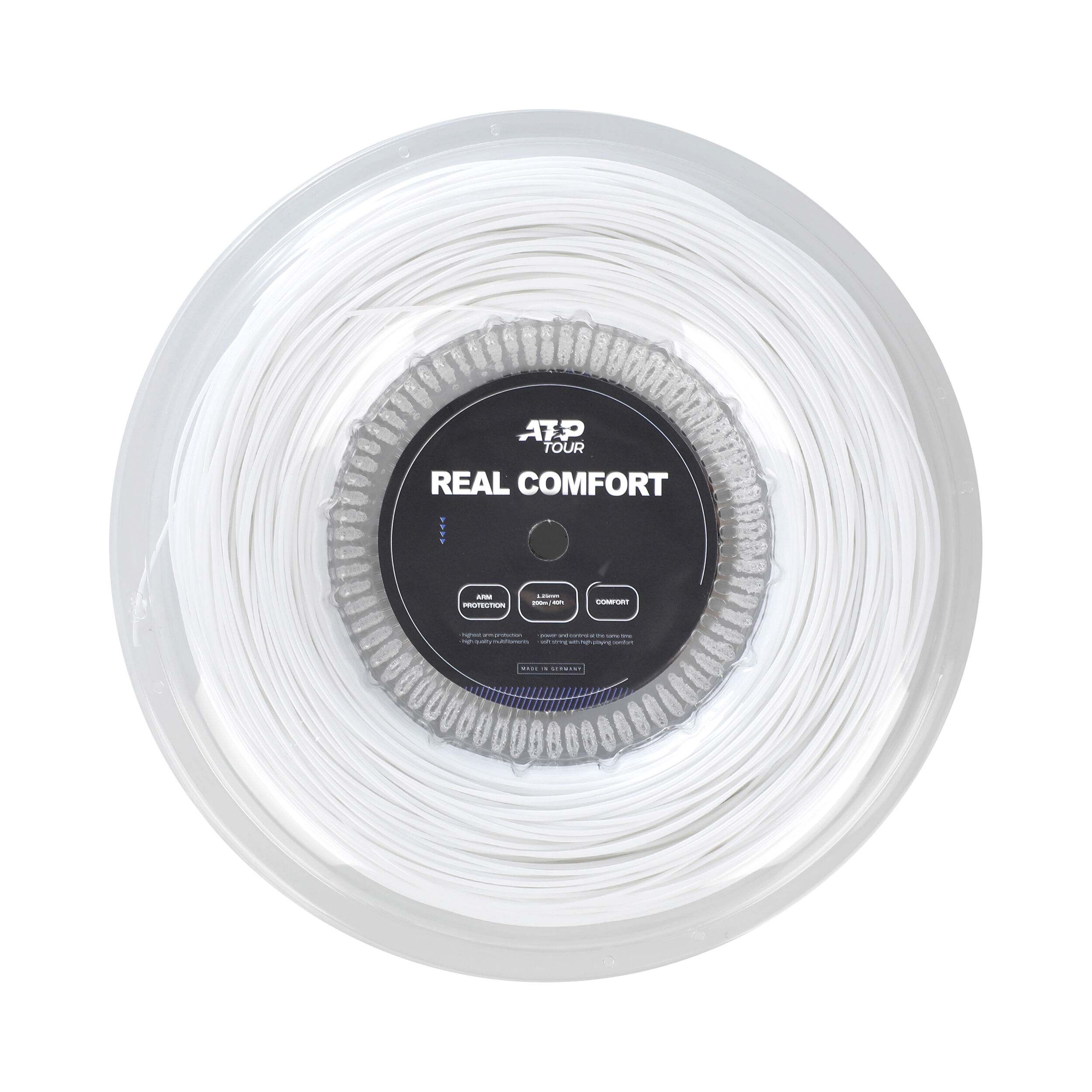 Real Comfort Saitenrolle 200m - Weiß