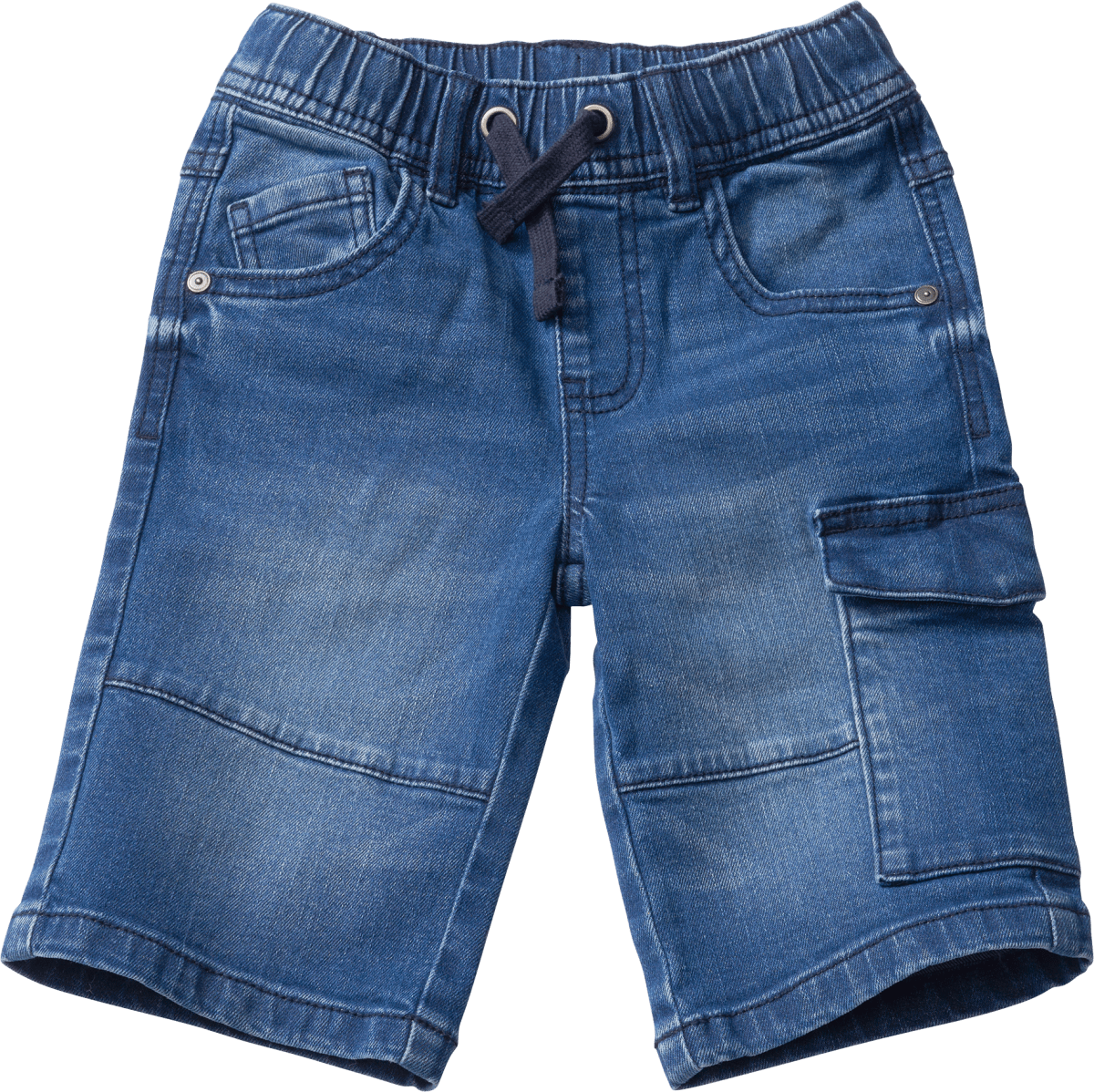 Shorts aus Jeans-Stoff, blau, Gr. 116, 1 St