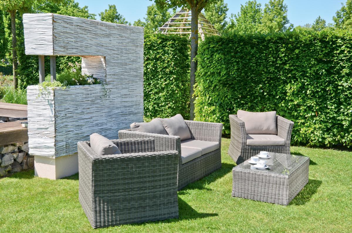Garden Pleasure Harms Lounge Gruppe AVILA 4-teilig