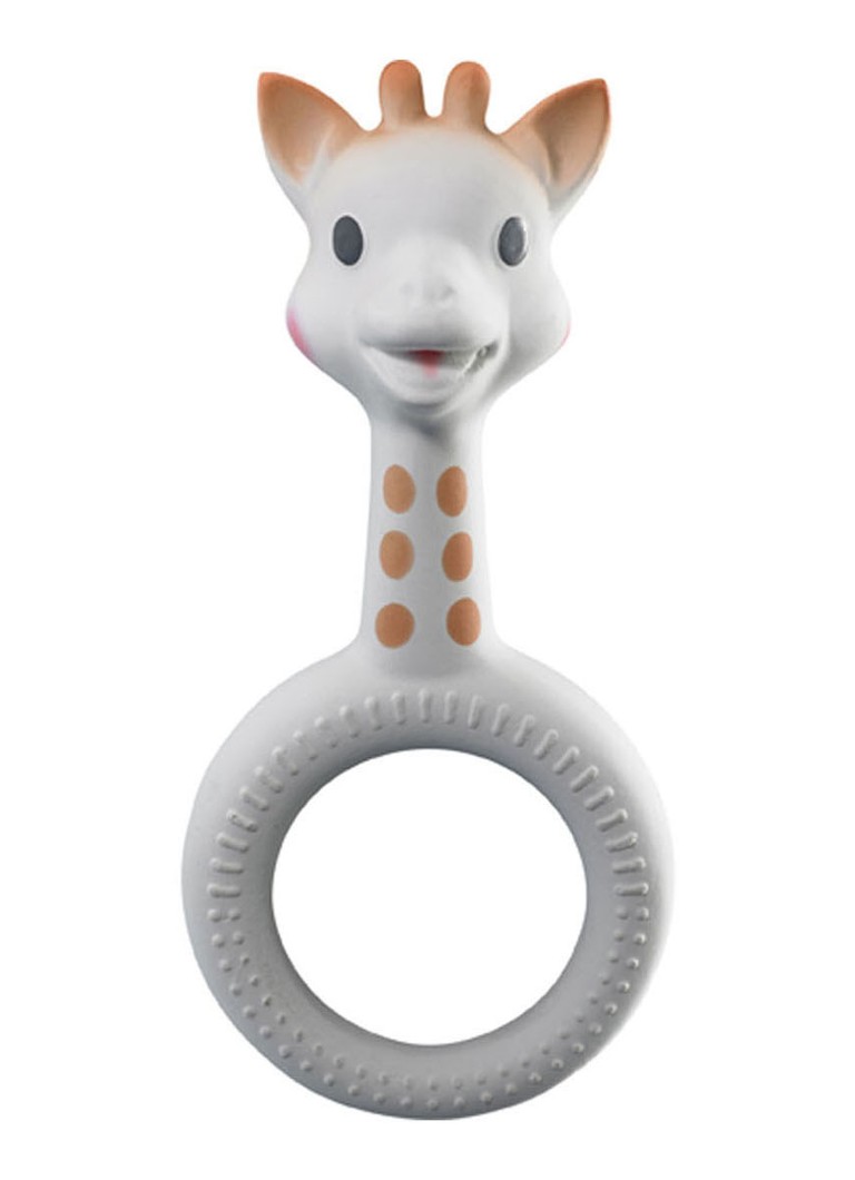 So'Pure Sophie Girafa Jucărie de Dentiție cu Inel, 14 cm