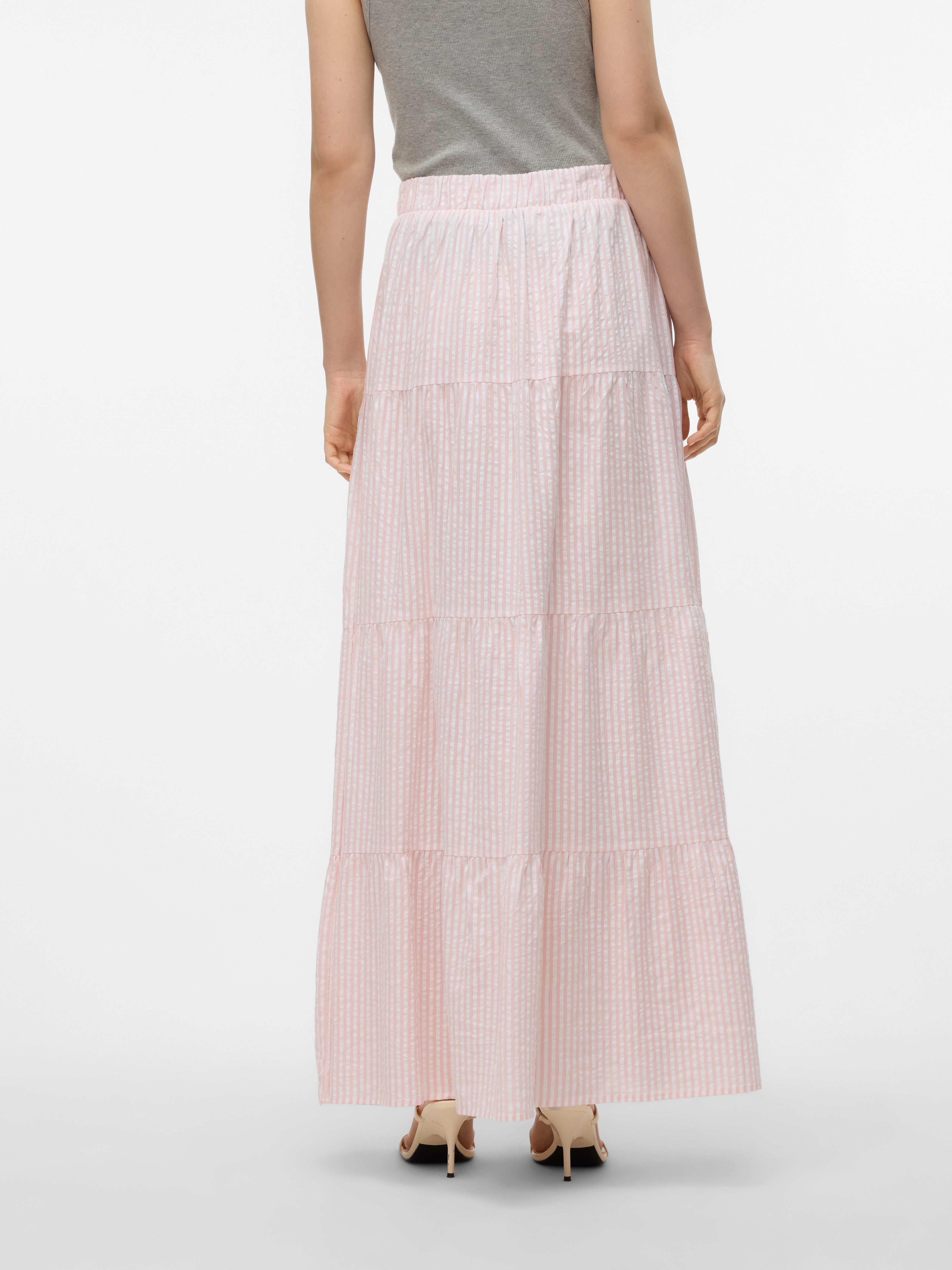 VMMOLLY Hohe Taille Langer Rock