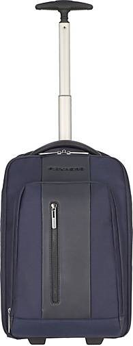 Piquadro Brief 2 Rollen Rucksacktrolley 40 cm Laptopfach