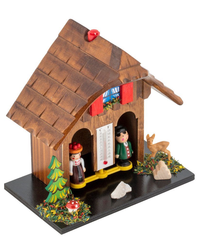 TFA Dostmann Schwarzwaldhaus TFA 48.1503 Wetterhaus Klassiker Made in Germany Wetterstation