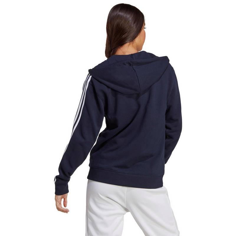 adidas ESSENTIALS 3-STREIFEN FRENCH TERRY Kapuzenjacke Damen