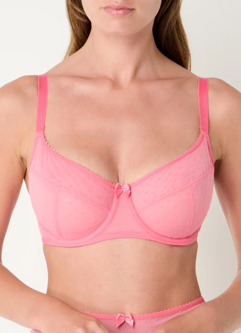 Sutien Balconette din plasă Marlies Dekkers Peekaboo
