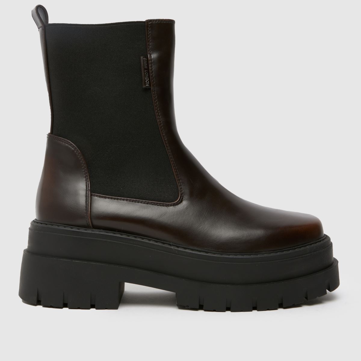 SIMMI – Franks – Bruna, grova chelseaboots