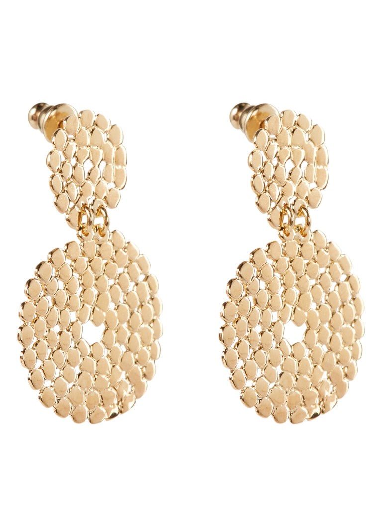 Επιχρυσωμένα σκουλαρίκια Gas Bijoux Onde Lucky