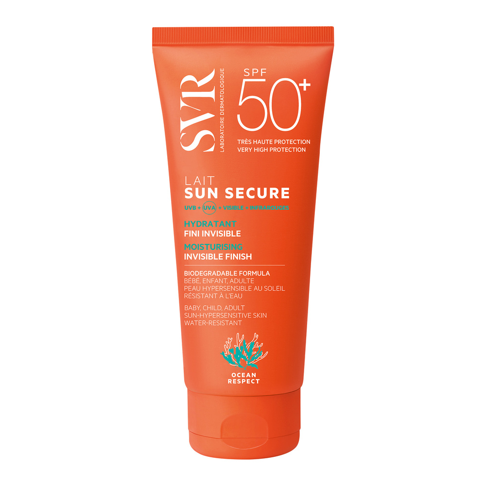 laboratoires svr Sun Secure Lait SPF50+ 100ml Solaire