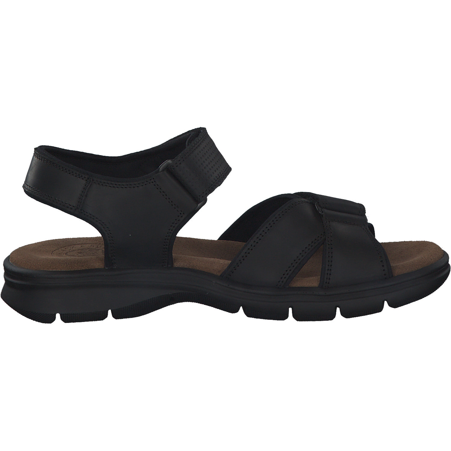 Panama Jack Sanders Basics C, Klassische Sandalen, Herren, Schwarz