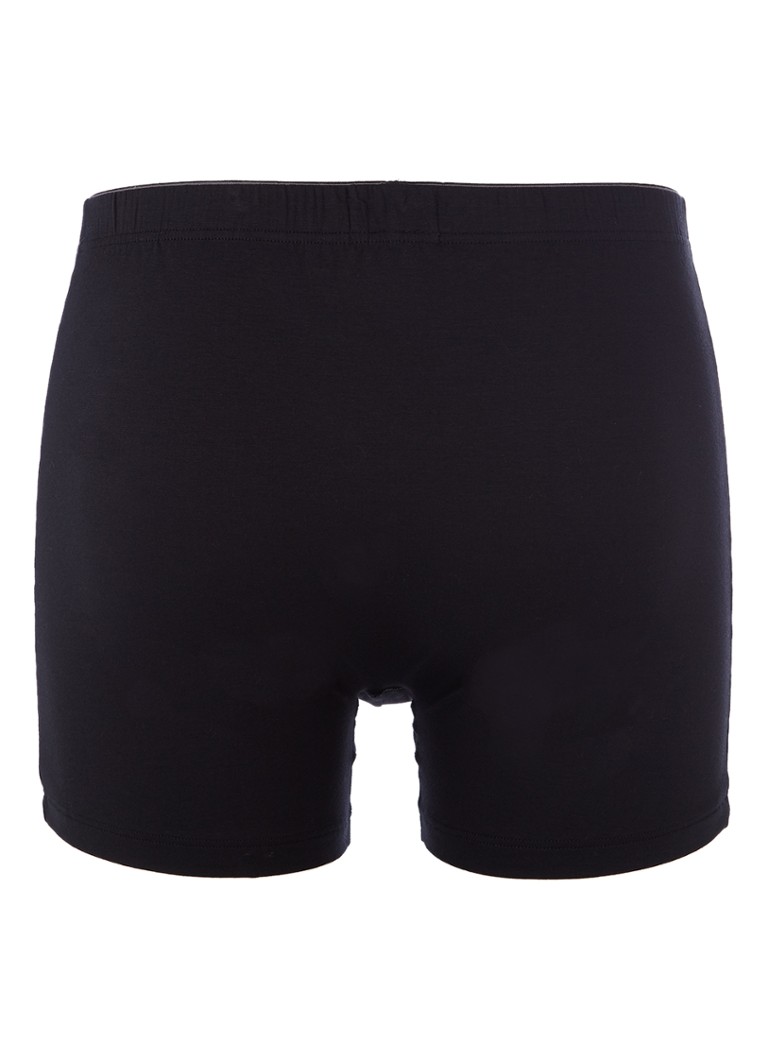 Pantaloni scurți boxer Hanro confecționați din bumbac de cea mai înaltă calitate, într-o culoare uni.