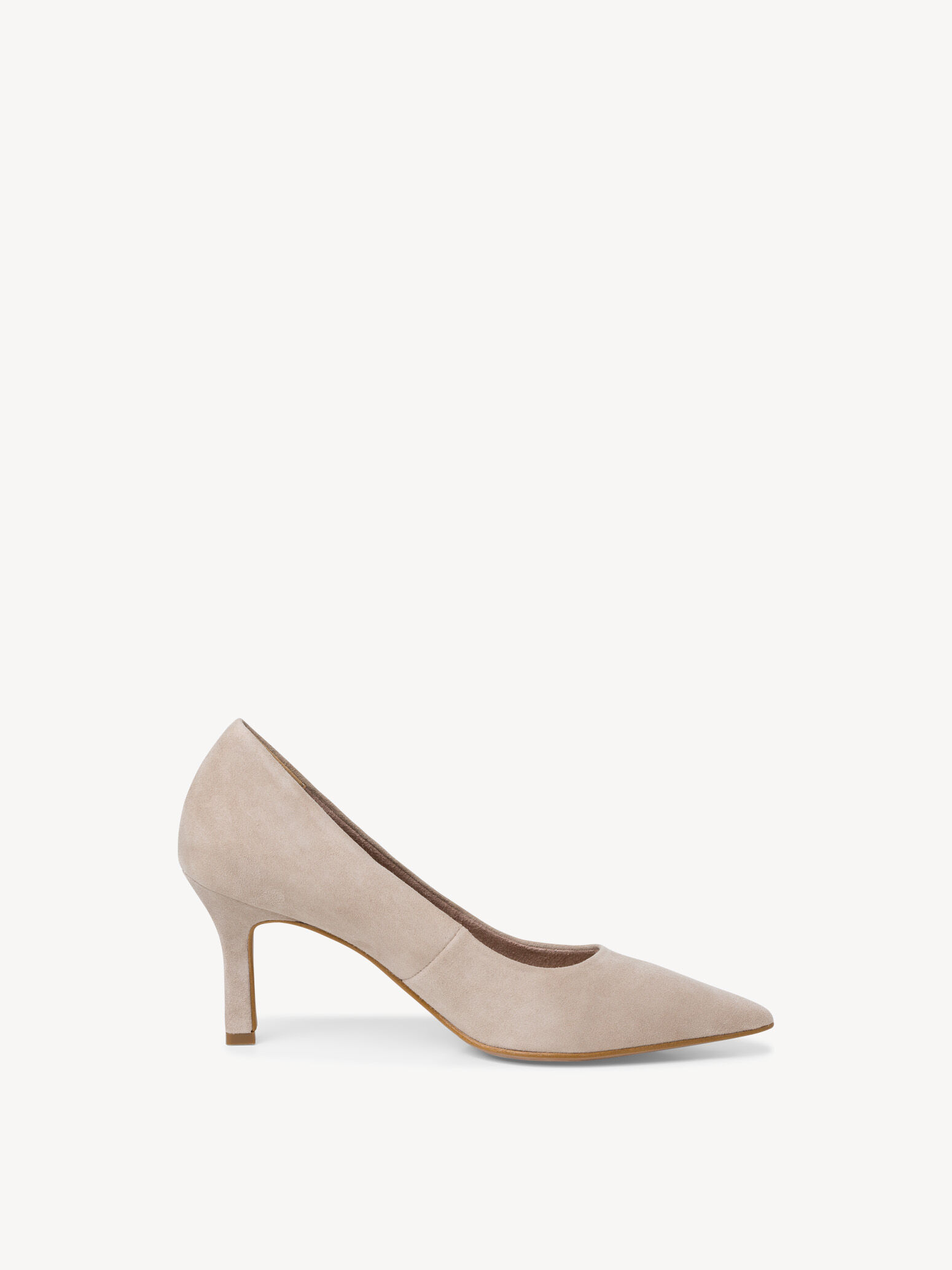 Escarpin en cuir - beige