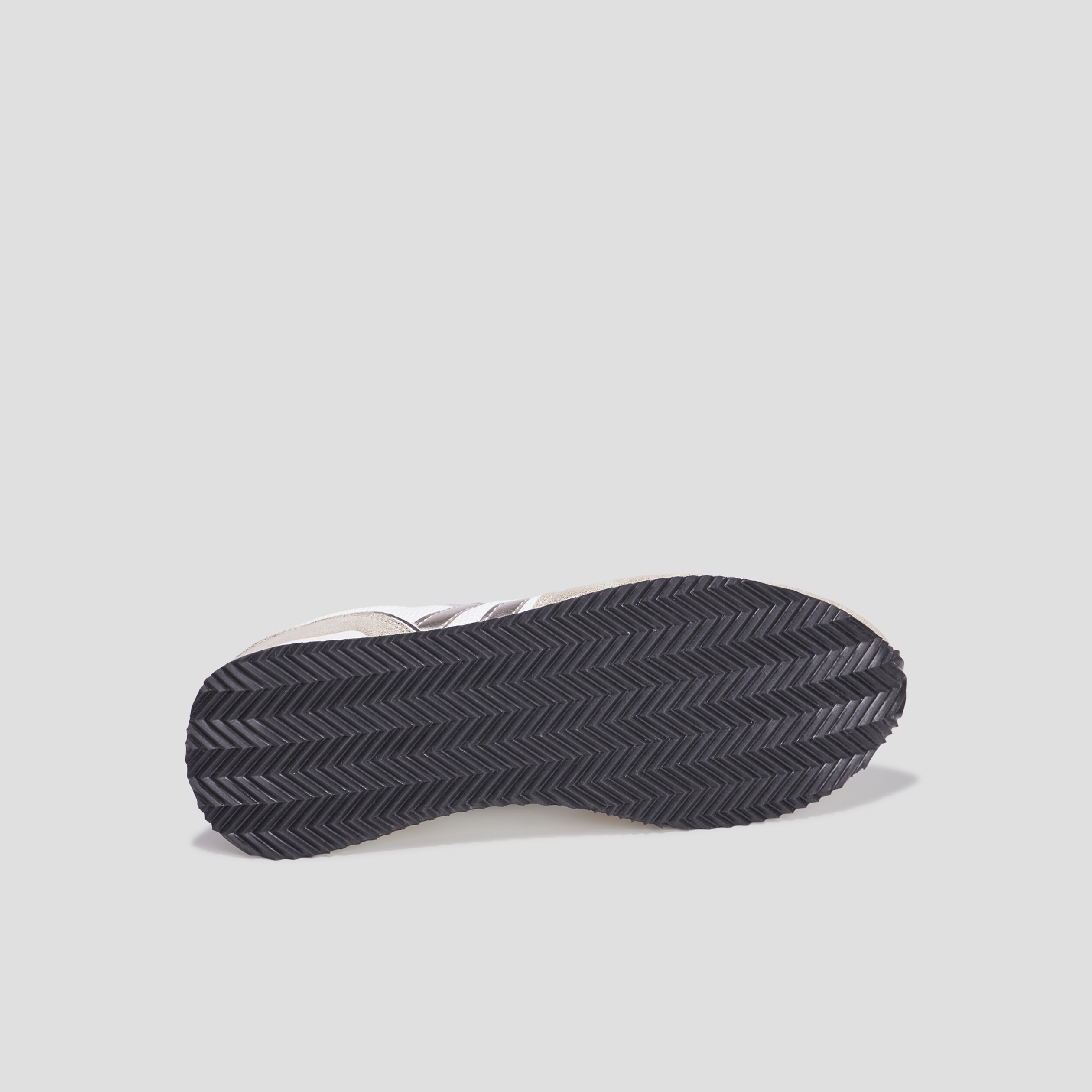 Baskets bi-matière à lacets Creeks blanc femme | La Halle
