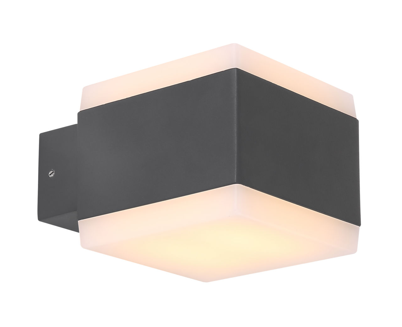 Globo Lighting - SLICE - Außenleuchte Aluminium anthrazit, RGBW LED