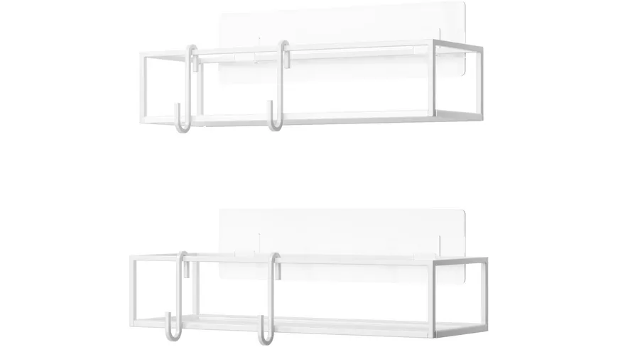 umbra Duschablage Cubiko 2er Set Weiss