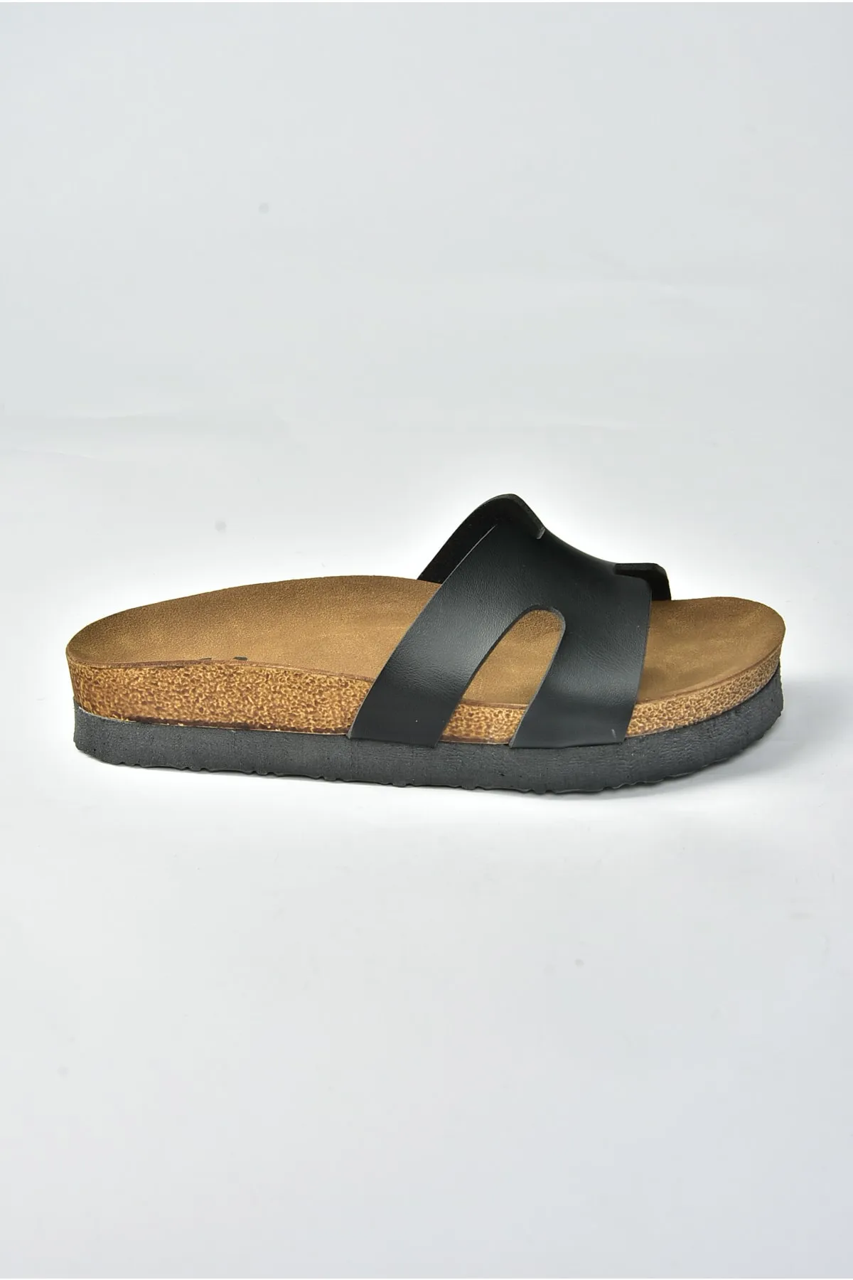 Fox Shoes  Schwarze Damenhausschuhe