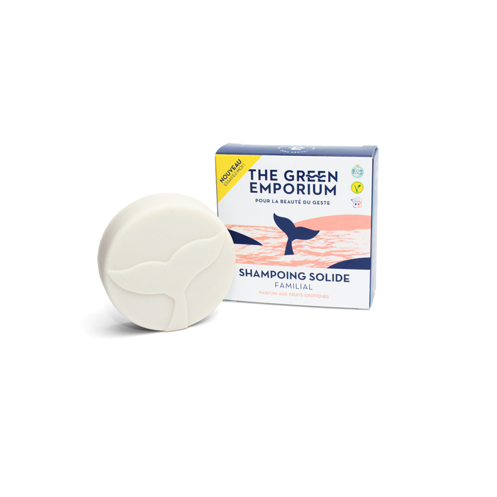 the green emporium SOLIDE FAMILIAL 85 ml shampoing