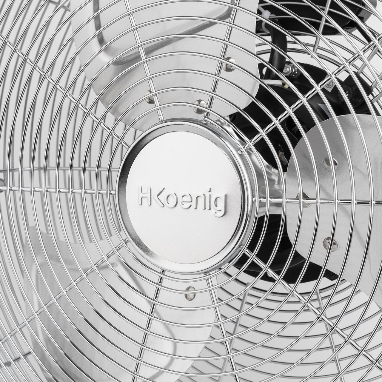 H.Koenig Bodenventilator aus Metall - 45 cm Durchmesser
