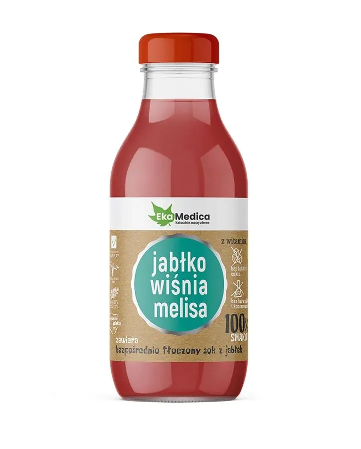 „Ekamedica“ obuolių ir vyšnių bei citrinų balzamo skystis, 300 ml