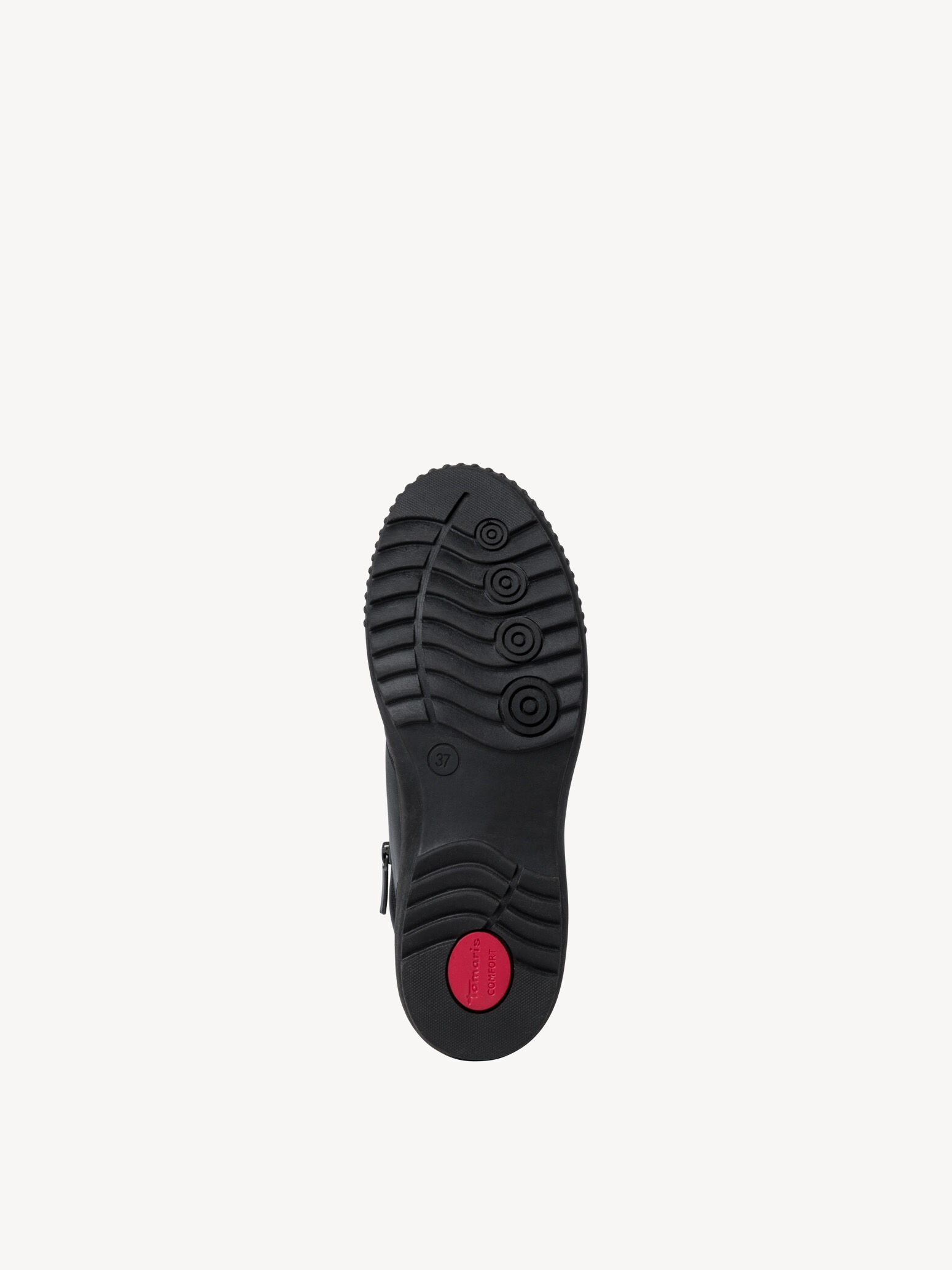 Bottine en cuir - noir