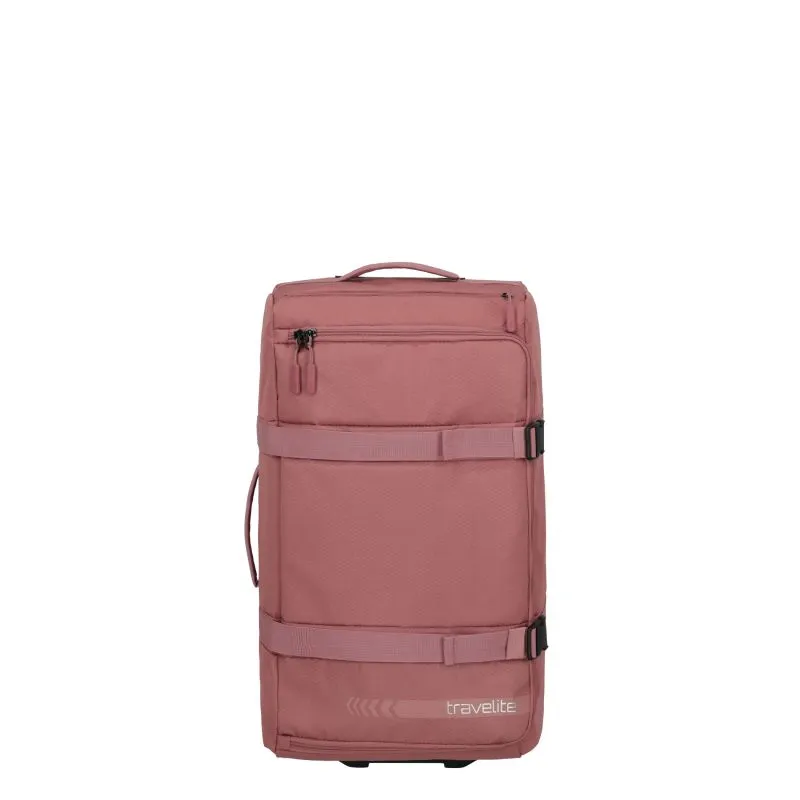 Travelite KICK OFF Rollenreisetasche L - Rosé