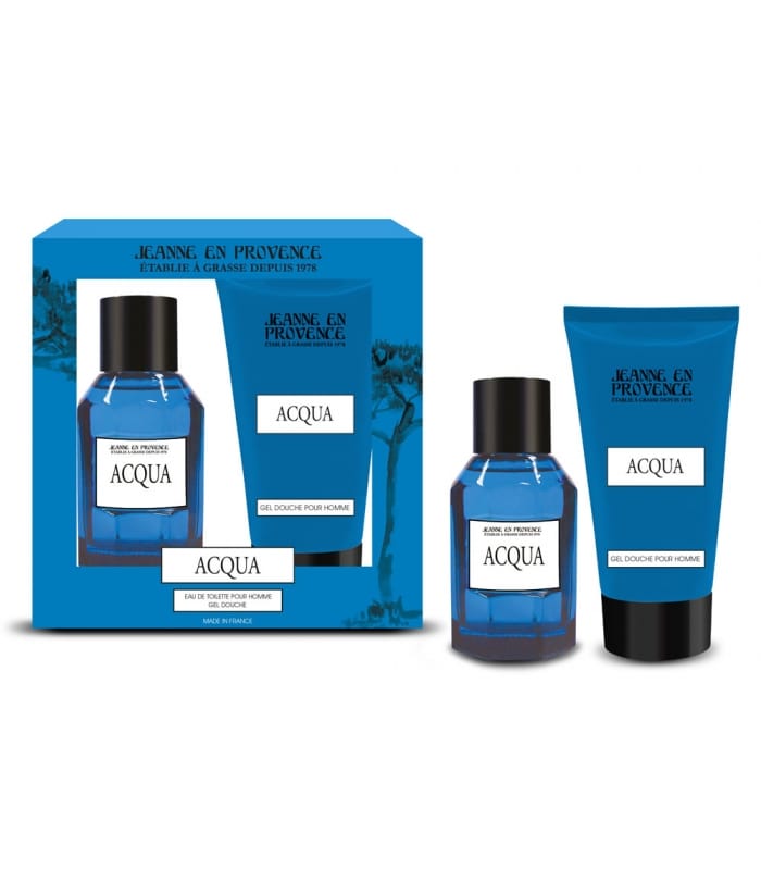 JEANNE EN PROVENCE-ACQUA-Coffret Eau de Toilette 100 ml + Gel Douche intégral 150 ml