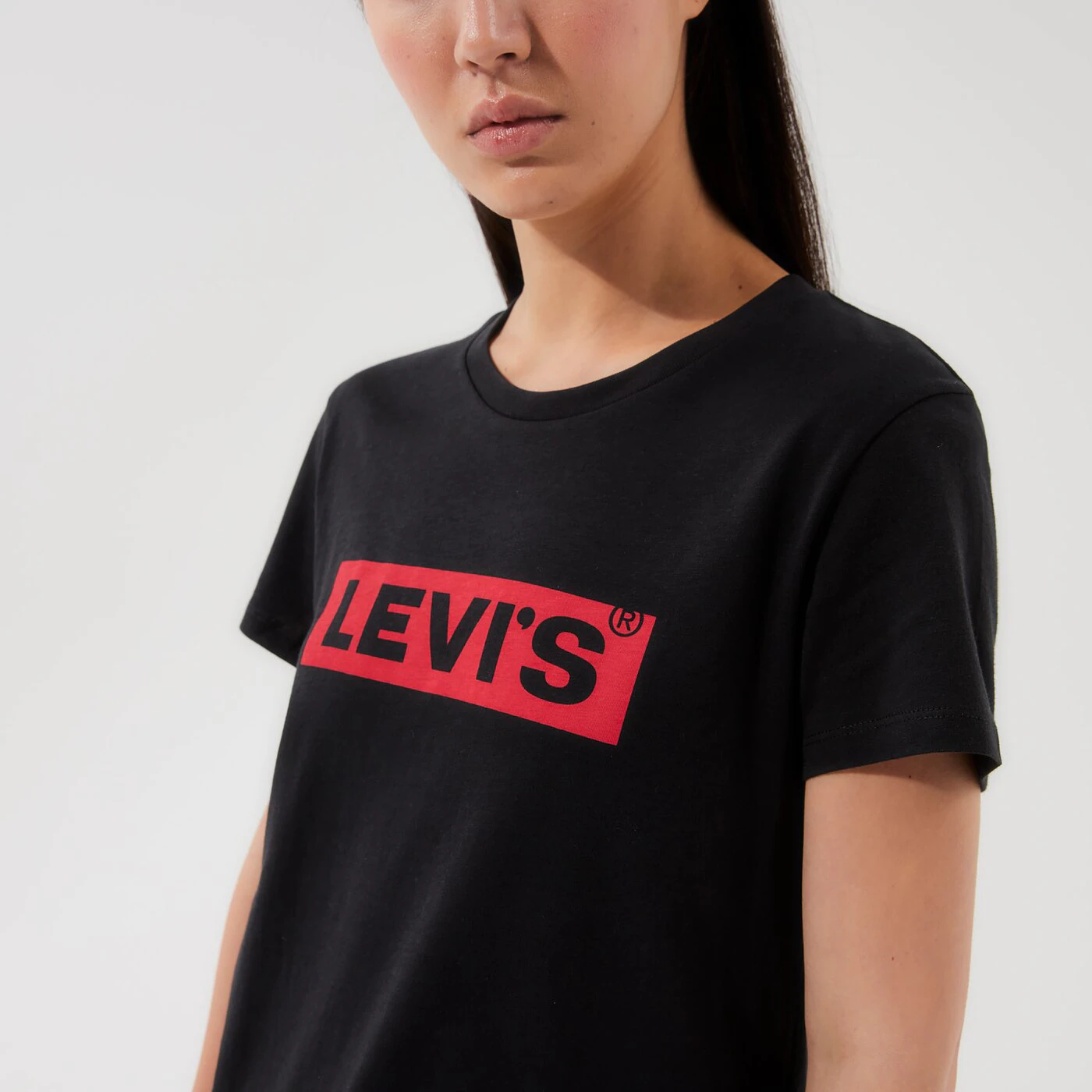 LEVI'S T-SHIRT THE PERFECT TEE Schwarz