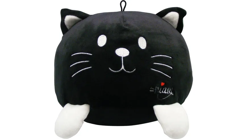 MIAOU Plüsch schwarz 15cm MIA12BC/B schwarz