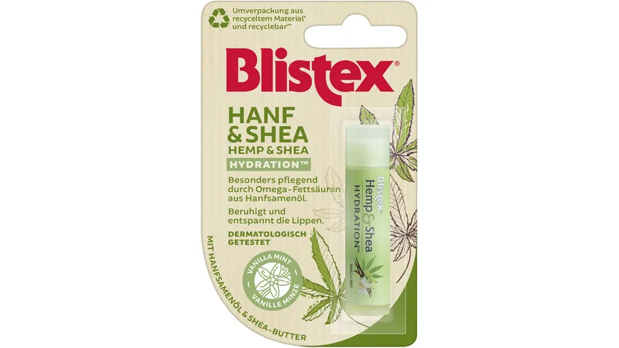 Blistex Lippenpflege Hanf & Shea Hydration 4.3 g